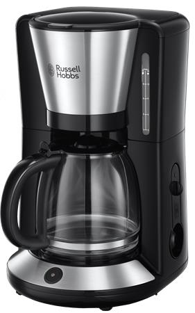 Filteres kávéfőző, RUSSELL HOBBS Textures plusz, fekete Filteres kávéfőző, RUSSELL HOBBS Textures plusz, fekete